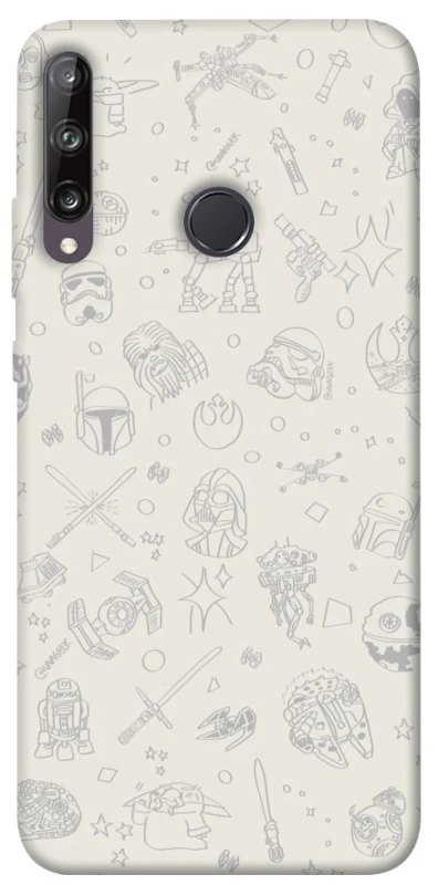 Чохол на Huawei P40 Lite E Star Wars background ver.1 фото 1 з 1