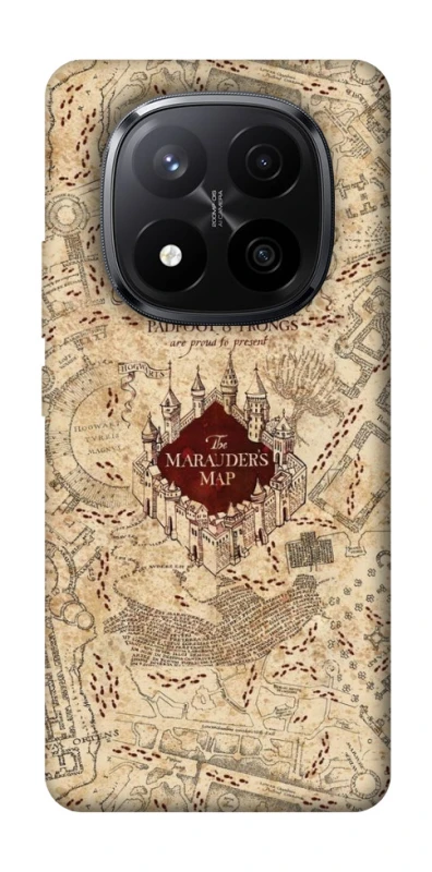 Чохол на Xiaomi Redmi Note 14 Pro+ 5G Harry Potter Marauder's Map фото 1 з 1