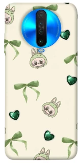Чохол на Xiaomi Poco X2 Labubu Green Heart фото 1 з 1