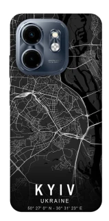 Чохол на Infinix Smart 9 4G / Hot 50i Kyiv map фото 1 з 1