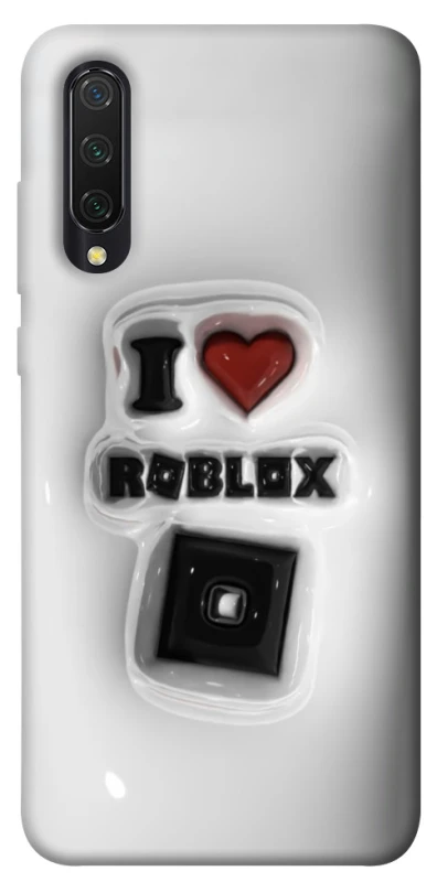 Чохол на Xiaomi Mi CC9 / Mi 9 Lite I love Roblox фото 1 з 1