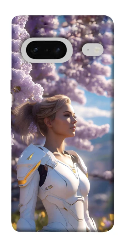 Чехол на Google Pixel 7 Cyber space girl ver.1 фото 1 из 1