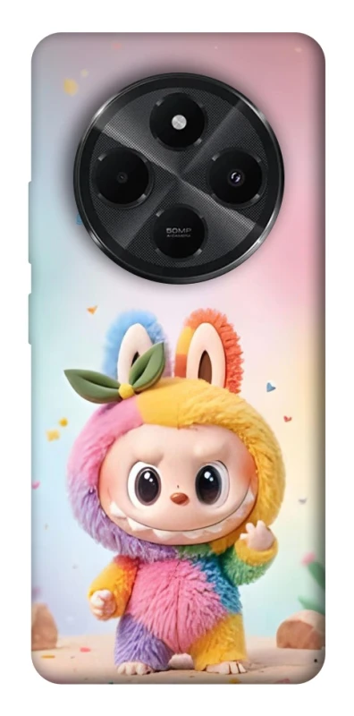 Чохол на Xiaomi Redmi A3 Pro Labubu colored фото 1 з 1