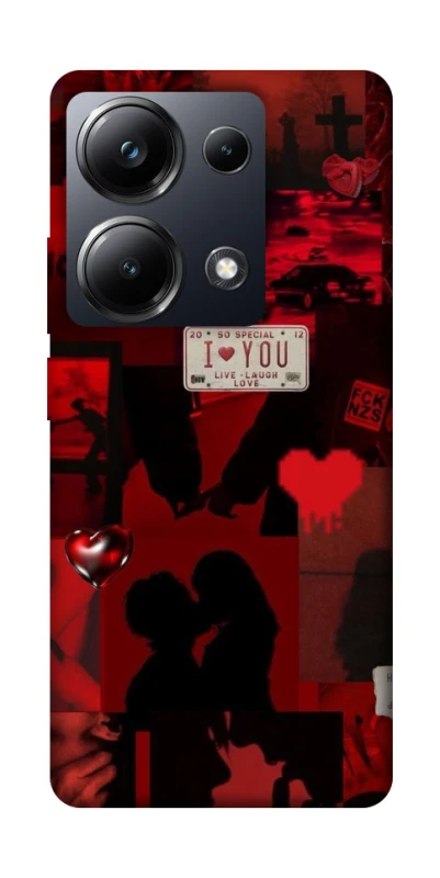 Чехол на Xiaomi Poco M6 Pro 4G Love collage ver.2 фото 1 из 1