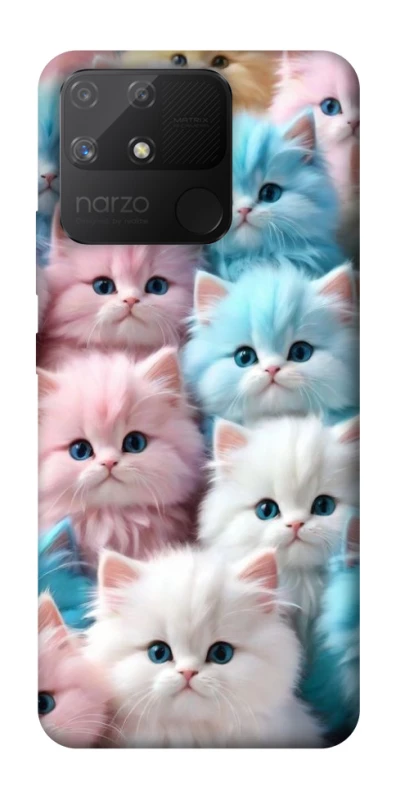 Чохол на Realme Narzo 50A Kittie Love фото 1 з 1