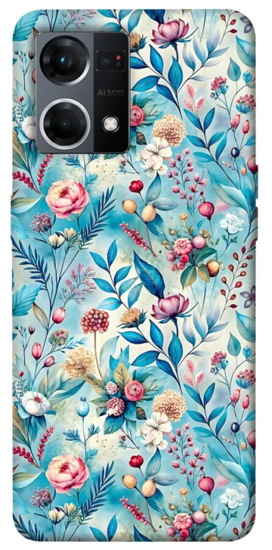 Чохол на Oppo Reno 7 4G Floral design ver.5 фото 1 з 1