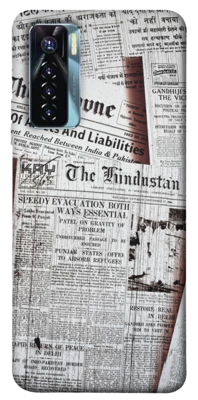 Чохол на TECNO Camon 17 Pro Газети фото 1 з 1