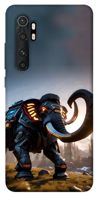 Чехол на Xiaomi Mi Note 10 Lite Cyber ​​elephant фото 1 из 1