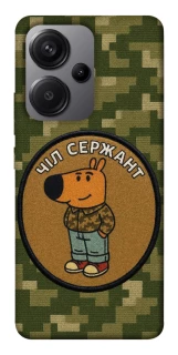 Чехол на Xiaomi Redmi Note 13 Pro+ Чил сержант фото 1 из 1