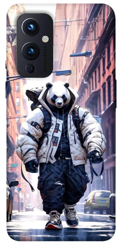 Чехол на OnePlus 9 Панда курьер фото 1 из 1