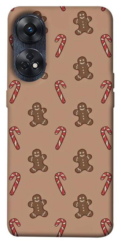 Чехол на Oppo Reno 8T 4G Новогодний v9 фото 1 из 1