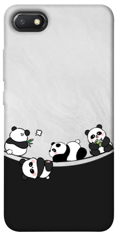 Чохол на Xiaomi Redmi 6A Four pandas фото 1 з 1