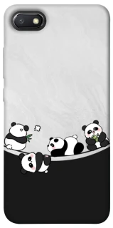 Чохол на Xiaomi Redmi 6A Four pandas фото 1 з 1