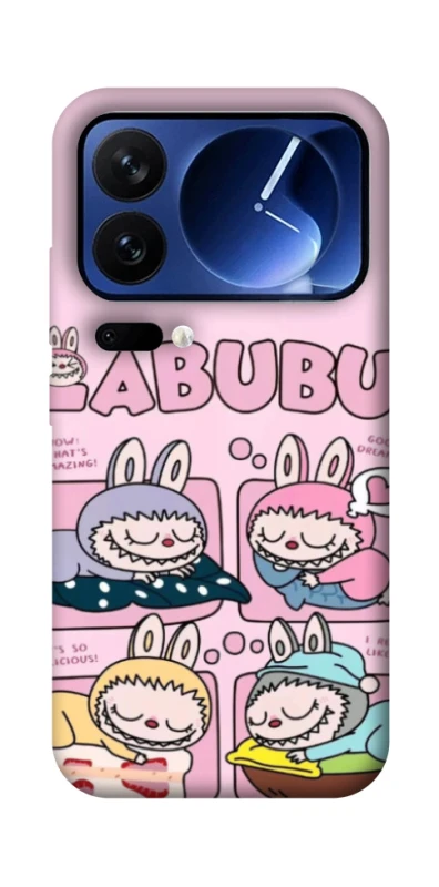 Чохол на Xiaomi Poco F7 Ultra Labubu Dreams Collage фото 1 з 1