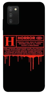 Чохол на Samsung Galaxy A03s Horror Halloween фото 1 з 1
