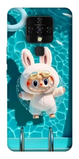Чехол на TECNO Camon 16 SE Labubu in the pool ver.2 фото 1 из 1
