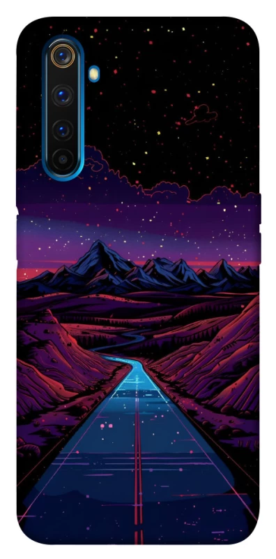 Чехол на Realme 6 Pro Cyber mountain фото 1 из 1