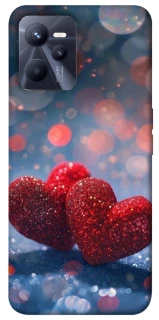 Чехол на Realme C35 Red hearts фото 1 из 1