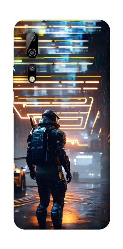 Чохол на ZTE Axon 10 Pro Cyber character фото 1 з 1