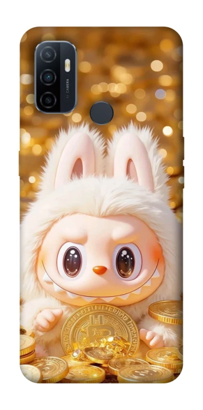 Чохол на Oppo A53 / A32 / A33 Bitcoin Labubu фото 1 з 1