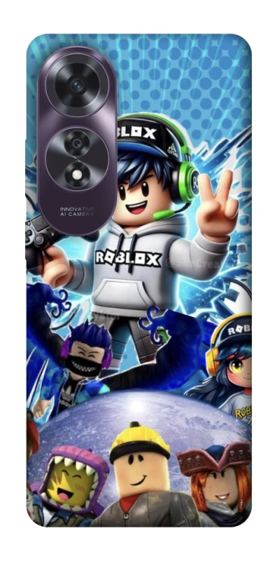 Чехол на Oppo A60 Roblox collage ver.3 фото 1 из 1