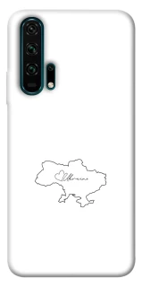 Чохол на Huawei Honor 20 Pro Ukraine map фото 1 з 1