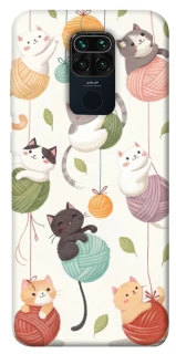 Чехол на Xiaomi Redmi Note 9 / Redmi 10X Funny Kittens фото 1 из 1