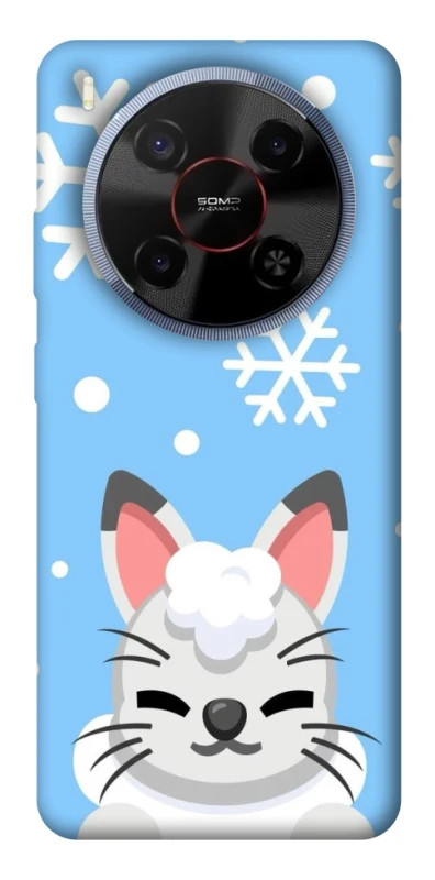 Чохол на ZTE Blade V70 Max Adopt Me Snow Kitty Smile фото 1 з 1