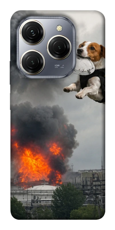 Чохол на TECNO Spark 20 Pro Moscow never sleeps ver.9 фото 1 з 1