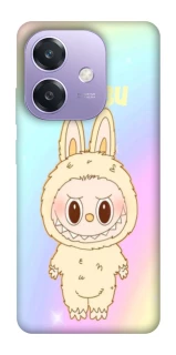 Чехол на Oppo A3 4G Fluffy Rainbow Labubu фото 1 из 1