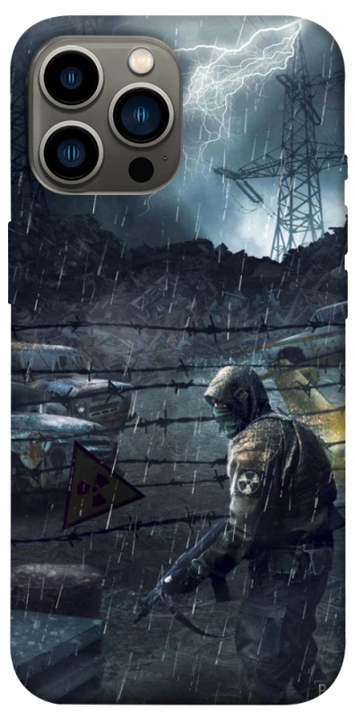 Чехол на Apple iPhone 12 Pro Max (6.7") Сталкер v13 фото 1 из 1
