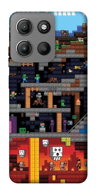 Чохол на Motorola Moto G15 Power Minecraft фото 1 з 1