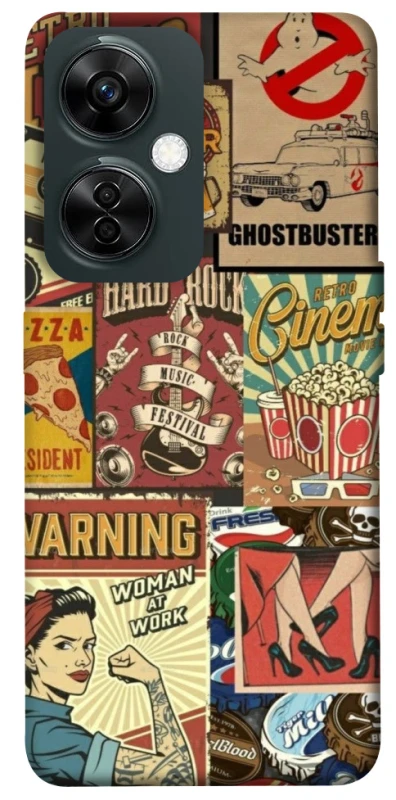 Чехол на OnePlus Nord CE 3 Lite Retro collage ver.2 фото 1 из 1