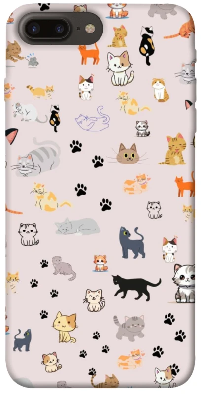 Чохол на Apple iPhone 7 plus / 8 plus Cat style ver.1 фото 1 з 1