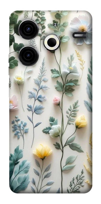 Чохол на TECNO Pova 6 Neo (LI6) Floral design ver.4 фото 1 з 1