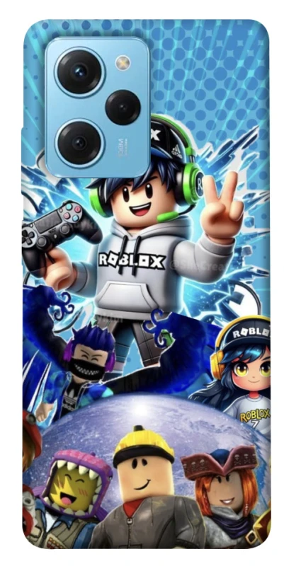 Чохол на Xiaomi Poco X5 Pro 5G Roblox collage ver.3 фото 1 з 1
