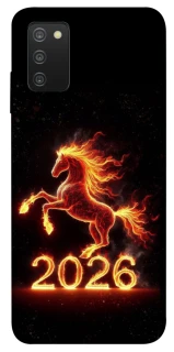 Чохол на Samsung Galaxy A03s Red Fire Horse ver.1 фото 1 з 1