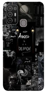 Чехол на ZTE Blade A52 Angel & Demon фото 1 из 1