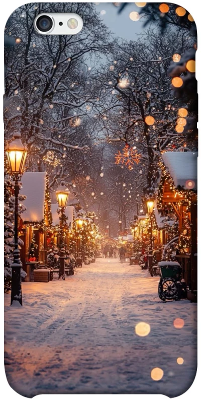 Чохол на Apple iPhone 6/6s plus (5.5") Новорічний v50 фото 1 з 1