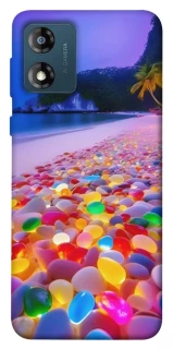 Чохол на Motorola Moto E13 Каміння світиться на березі фото 1 з 1