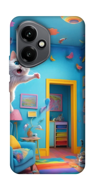 Чехол на Honor 400 crazy cat фото 1 из 1