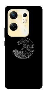 Чохол на Infinix Zero 30 4G Black tsunami фото 1 Чохол на Infinix Zero 30 4G Black tsunami фото 1 з 1
