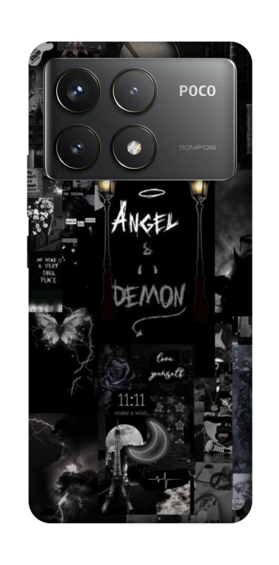 Чохол на Xiaomi Poco F6 Pro Angel & Demon фото 1 з 1