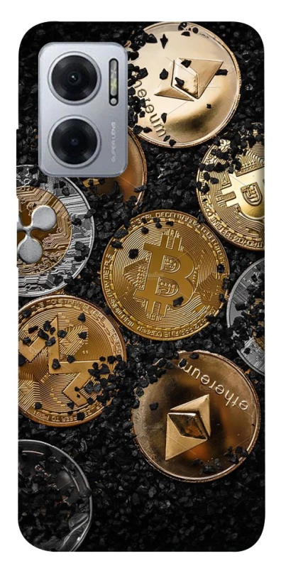 Чохол на Xiaomi Redmi Note 11E Many coins v2 фото 1 з 1