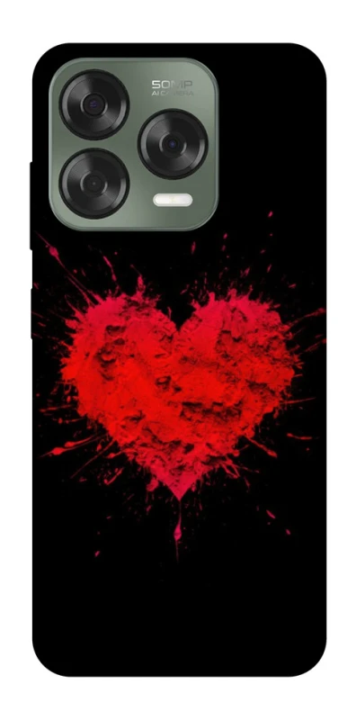 Чехол на ZTE Nubia V70 Design Splash heart фото 1 из 1