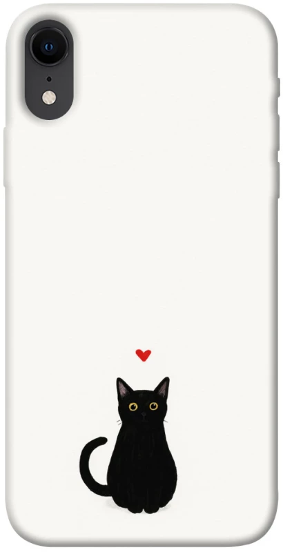 Чохол на Apple iPhone XR (6.1") cat in love фото 1 Чохол на Apple iPhone XR (6.1") cat in love фото 1 з 1