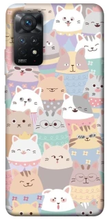 Чохол на Xiaomi Redmi Note 11 Pro 4G/5G Funny Kittens ver.2 фото 1 з 1