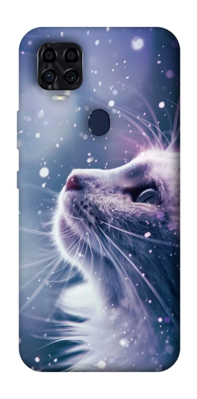 Чехол на ZTE Blade v2020 Snow cat фото 1 из 1