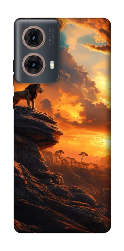 Чохол на Motorola Moto G85 lion king фото 1 з 1
