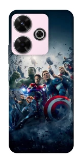Чехол на Xiaomi Redmi 13 4G Marvel heroes фото 1 из 1